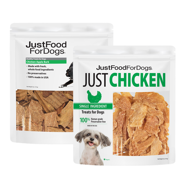 Chicken Treats Bundle JustFoodForDogs